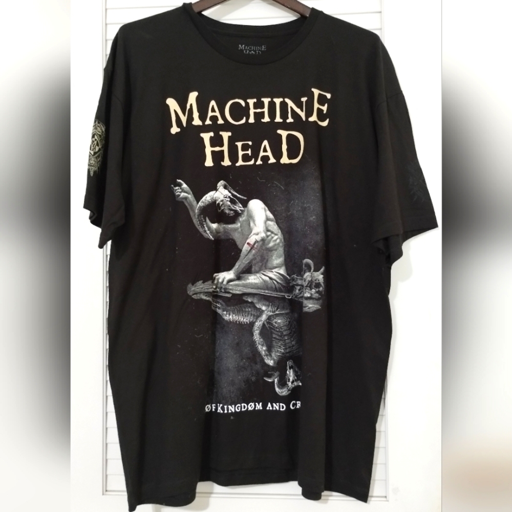 NWOT Machine Head Slaughter The Martøur 2024 Band Concert Tour Merch T Shirt